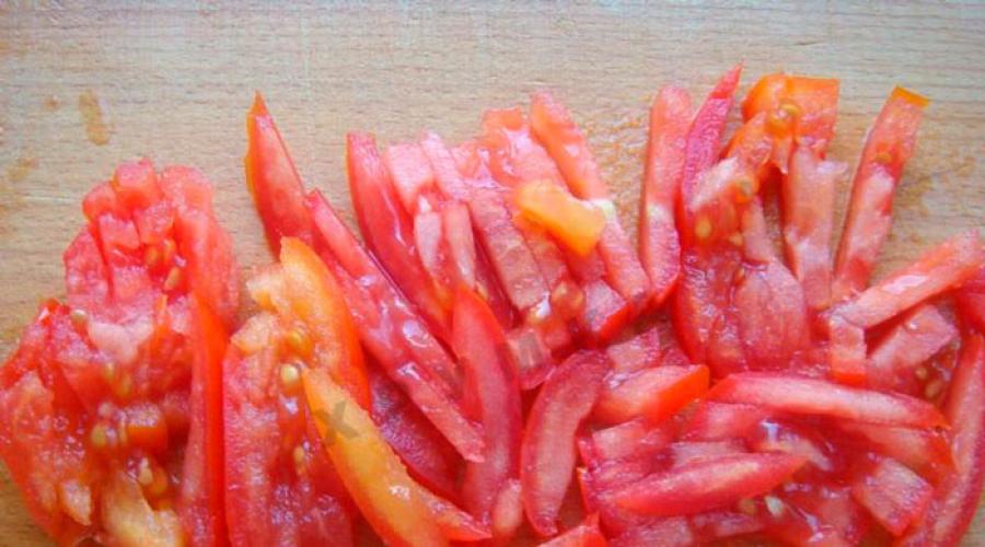  Как правильно резать помидоры кубиками