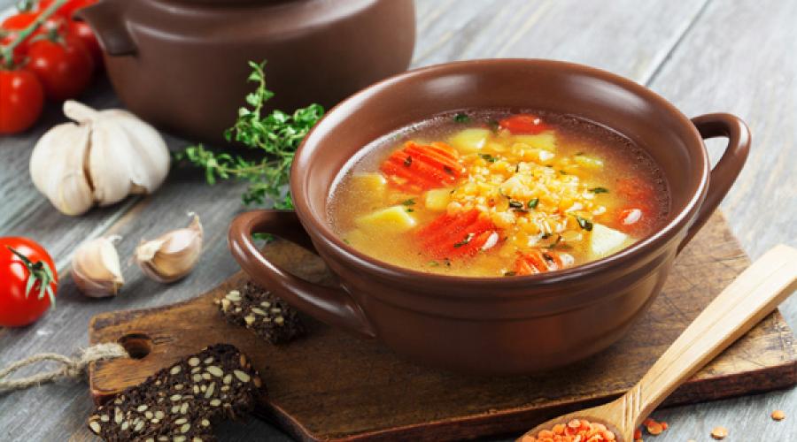 Диетический суп из чечевицы для похудения: рецепт. Диетический суп из красной чечевицы и цветной капусты без картофеля Чечевичный суп диетический рецепт