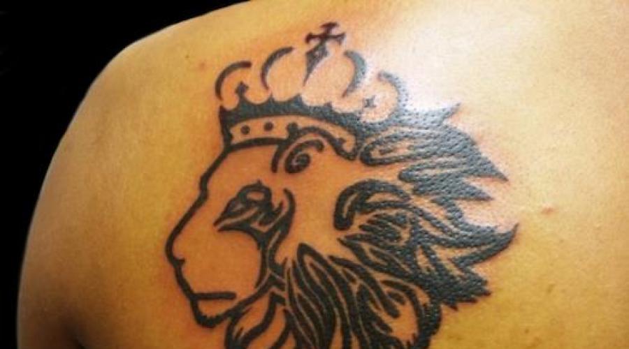 Тату виде льва. История, смысл и значение татуировки лев. Кто ещё наносит тату